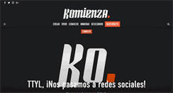 Desktop Screenshot of komienza.com